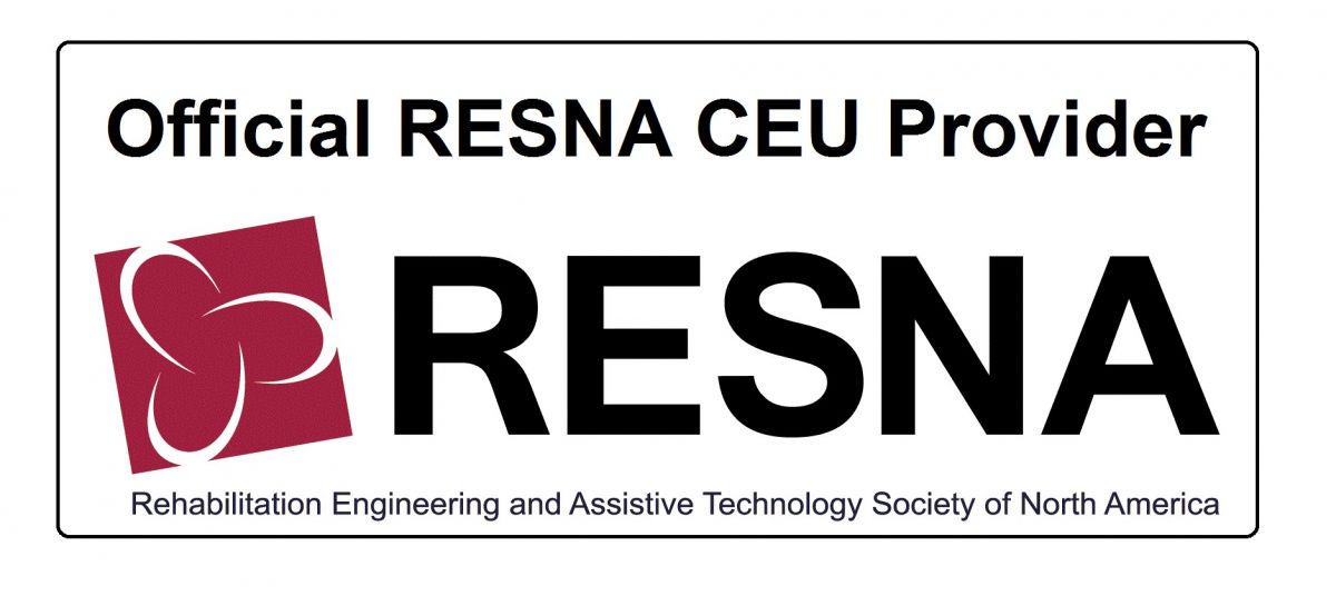 RESNA Official CEU Provider logo